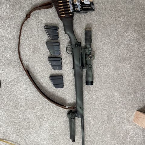 Scoped Enfield No.1 mk3 SMLE