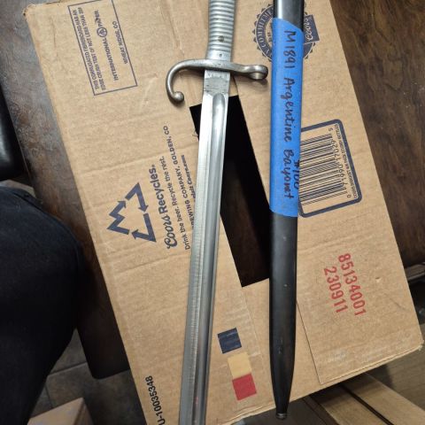M1891 argentine bayonet