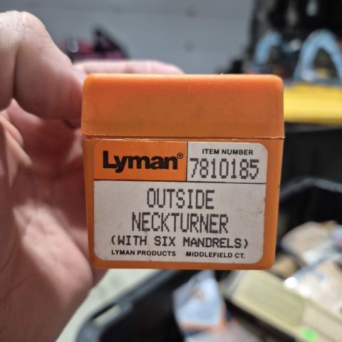 Lyman outside neck turner