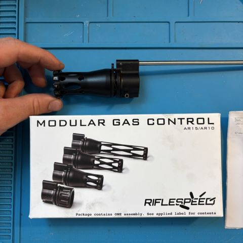 Riflespeed Adj. Gas Block/Tube