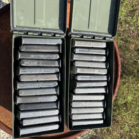 Restricted Navy surplus m9 magazines
