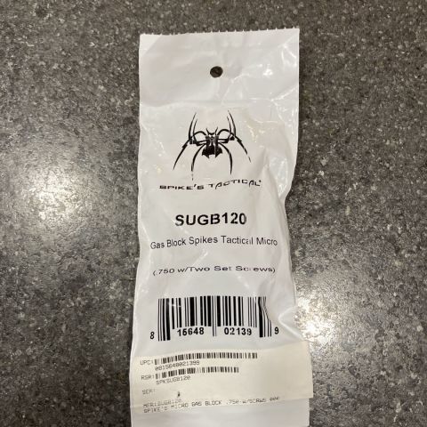 Spikes Micro Gas Block