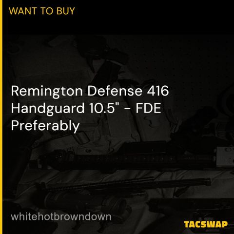 Remington 416 Handguard