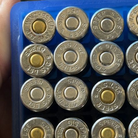 Speer Winchester 357 sig