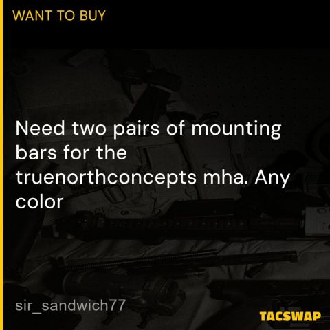 WTB TNC MHA Mounting Bars