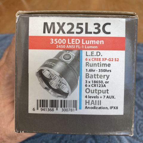 Eagtac mc25l3c 3500 lumen ( Buy both Eagtac lights listed for $200)