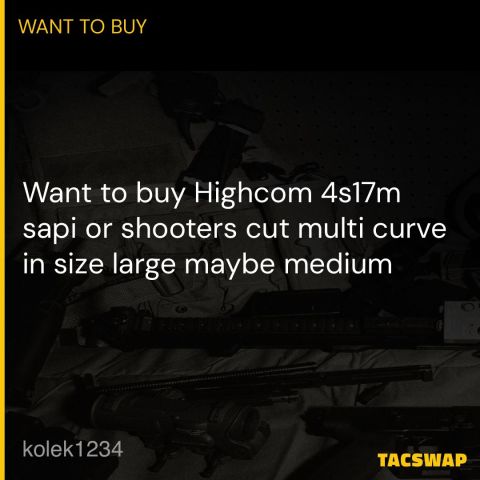 Wtb large level 4 plates 