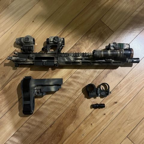 Multiple 11.5 uppers + extras