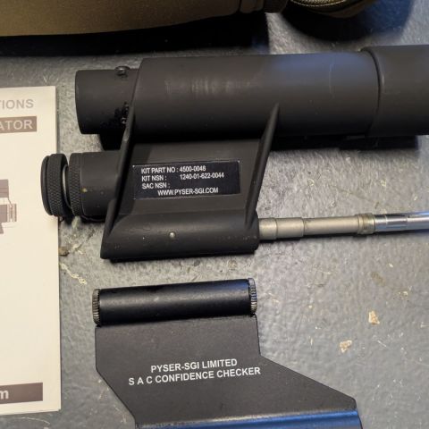 Telluric PYSER collimator 