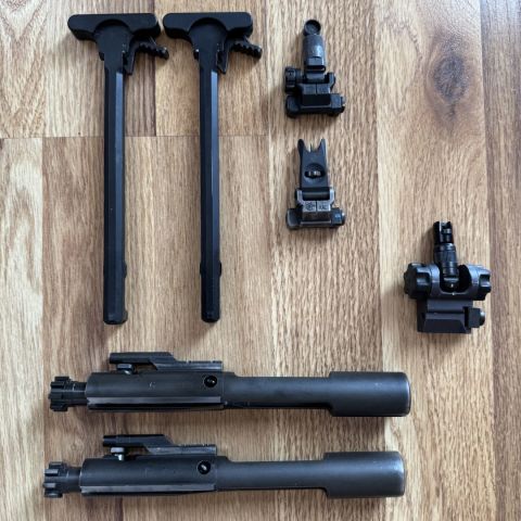 Scar 17 rear sight. Kac 