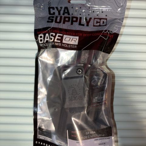 New CZ P-09c Nocturne IWB