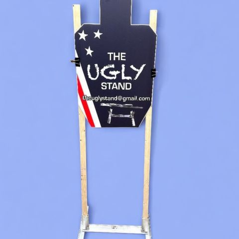 Folding target stands