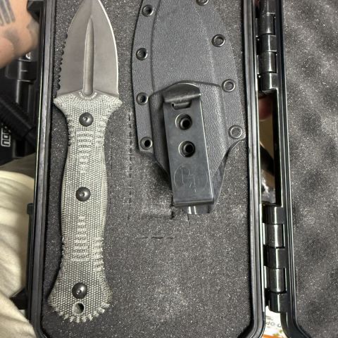 Bastinelli fixed blade 