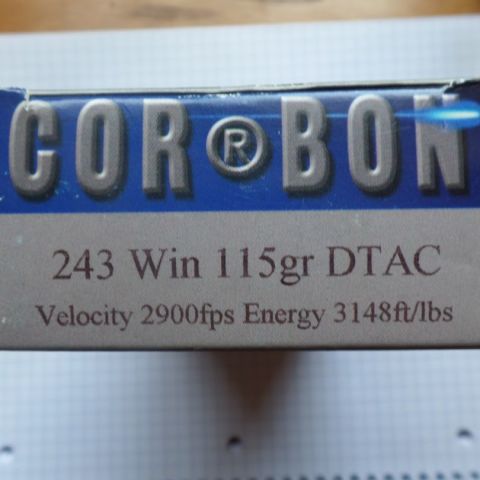 Cor-bon Lapua 243 115DTAC