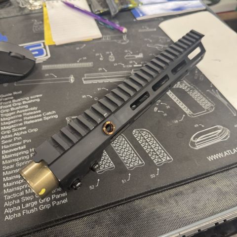 Geissele mk 16 tabbed rail 