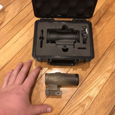 Holosun 530G-GR and HM3X Mag