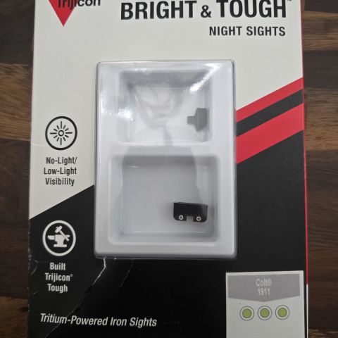 Trijicon 1911 Tritium sights