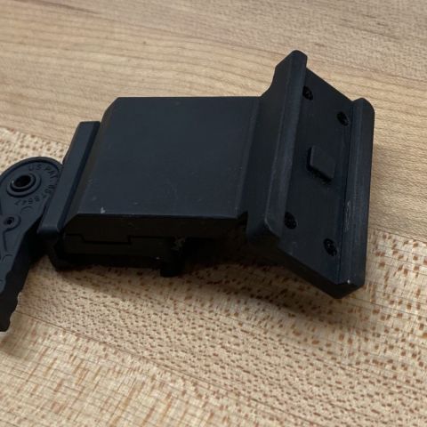 ADM T1 Offset Mount Titanium