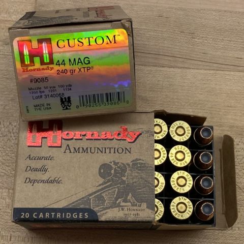 Hornady 44 Mag 240gr XTP Ammo