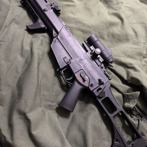 Tommy Built TG36 Knights rail