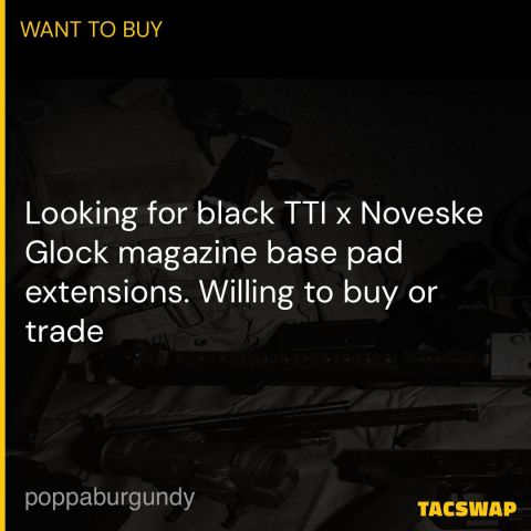 Noveske Glock mag basepad