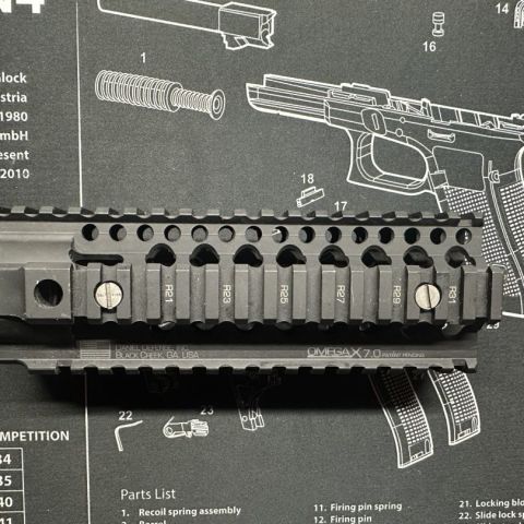 Daniel Defense OmegaX 7.0 Rail