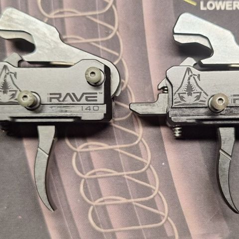 Rise Rave 140 Drop in Triggers