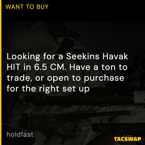 WTB/ WTT Seekins Havak HIT