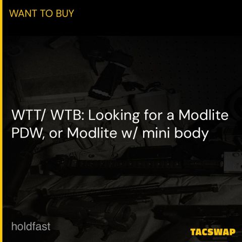 WTT/ WTB Modlite