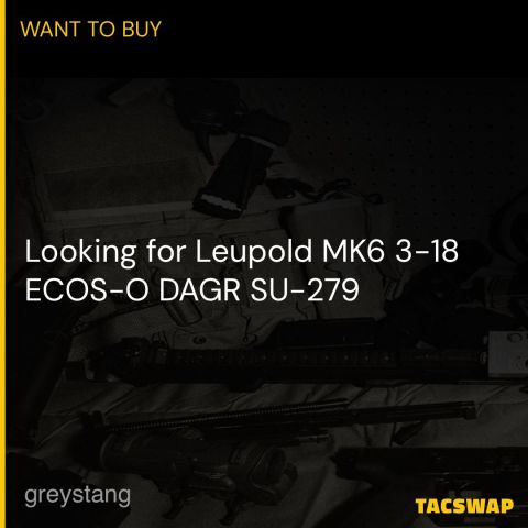 Leupold MK6 ECOS-O DAGR SU-279