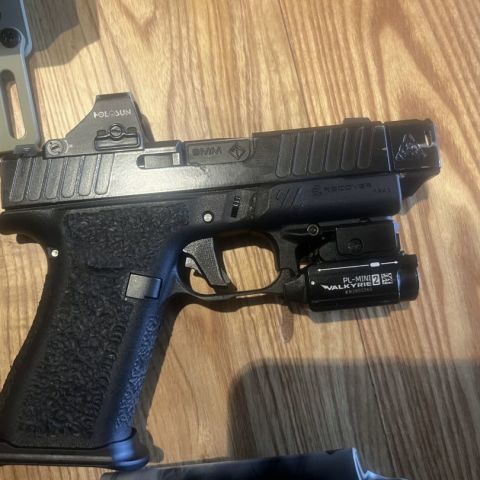 Custom Glock 43X with extras 