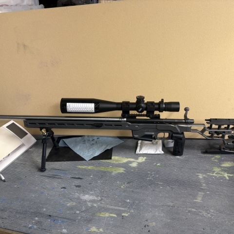 22-250 Rem 700 March X scopen