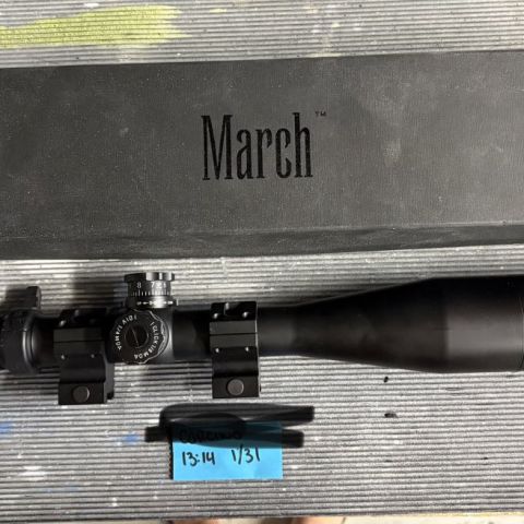 Scopes: March X, Leupold, Vudu