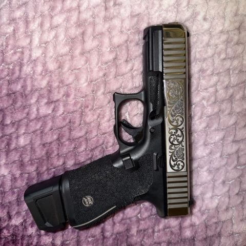 G19-5 chrome polished/emgraved