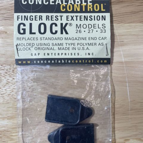 GAP Ind Glock Finger Rest Ext