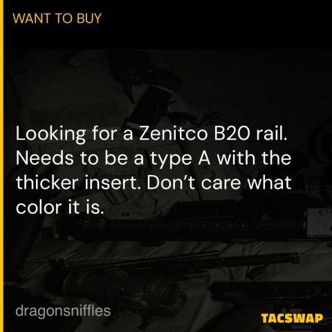 WTB Zenitco B-20U/Surplus RPK