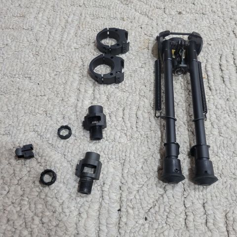 Scope Rings, Bipod