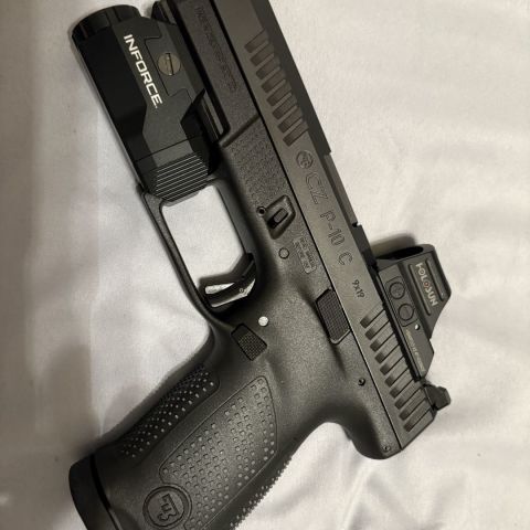 CZ P10c OR with Holosun FT/FS