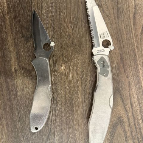 Vintage Spyderco Stainless 