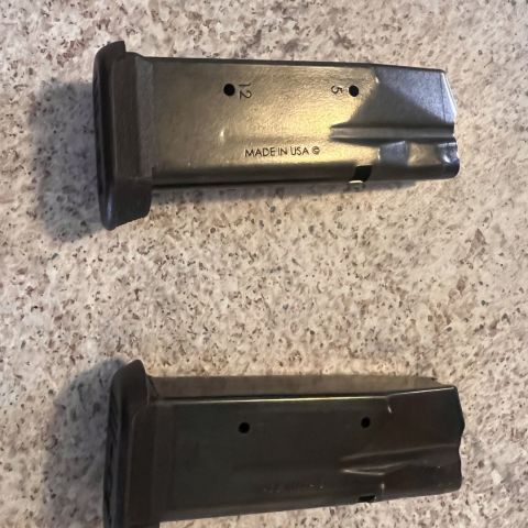 Sig P365 12 round magazines x2