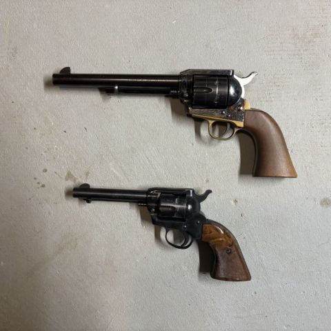 Single Action cowboy revolvers
