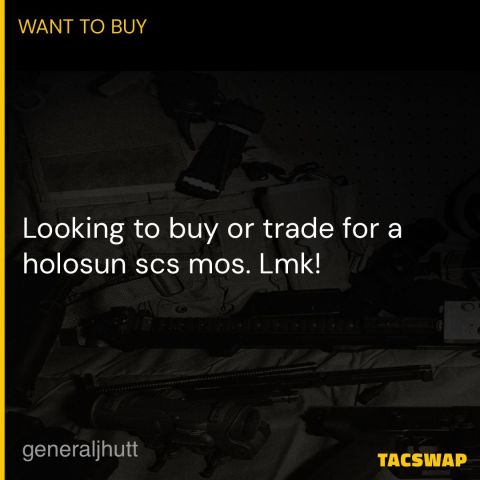 WTT for Holosun SCS MOS