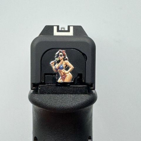 Custom Glock Slide Backplates 