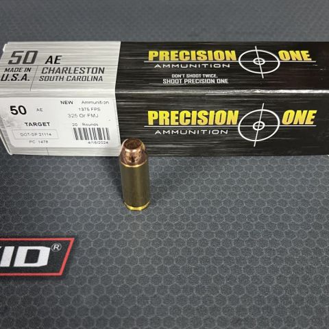 50 AE ammo 