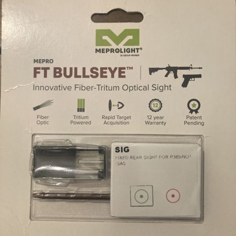 MeProlight Bullseye Sight P365