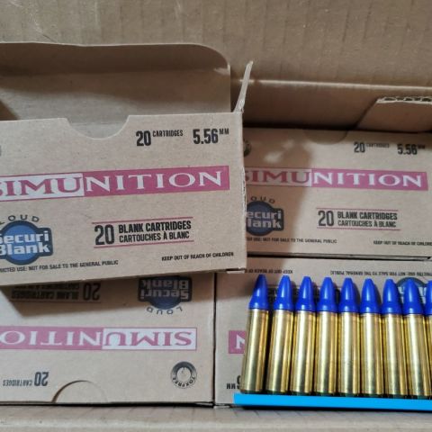 Simulation 5.56 Loud Blanks