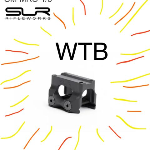 WTB - SLR MRO 1/3 mount