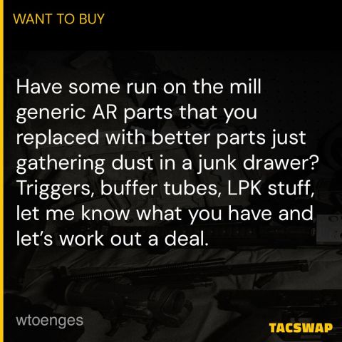 Basic Milspec AR Compoments