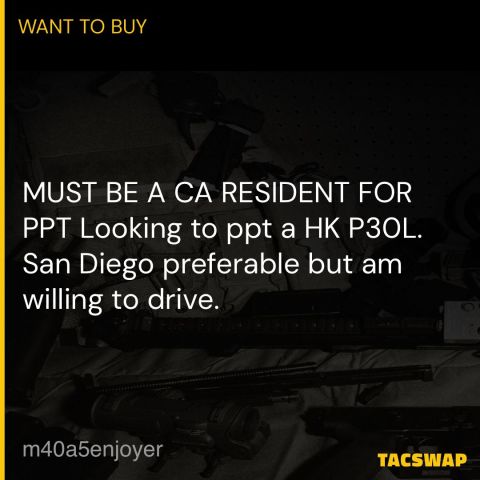 [WTB] HK P30L