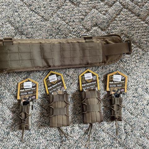 High Speed Gear battle belt 